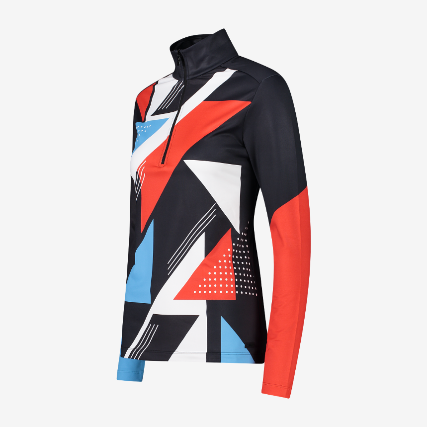 CMP CMP <BR/>Lupetto Softech da donna con stampa geometrica 31L0826 29ZH 