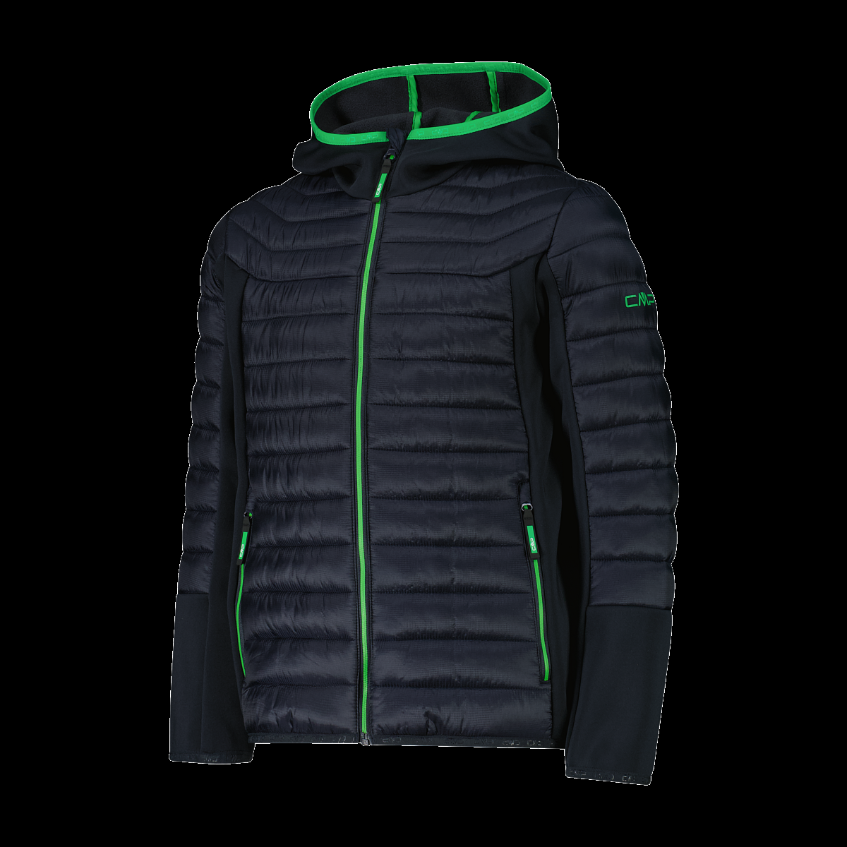 CMP Giacca ibrida bambino imbottita con cappuccio 35Z3214 01UU 