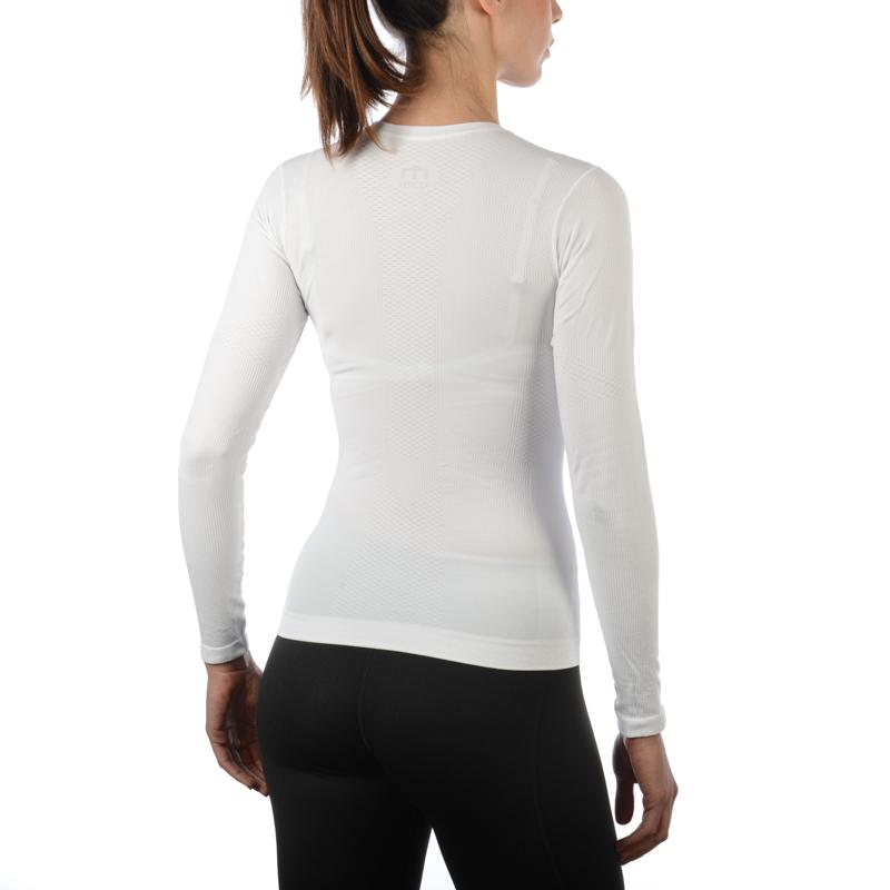 MICO MICO <BR/>Maglia girocollo manica lunga WOMAN - EXTRA DRY SKINTECH IN01436 001 