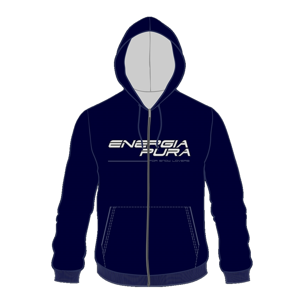 ENERGIAPURA ENERGIAPURA <BR/>ONNARP FELPA CON ZIP E CAPPUCCIO SR MH508XV1SR 5850 