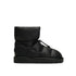 FLUFIè Metallic Jet Black Pillow Boot S02 JETBLACK 
