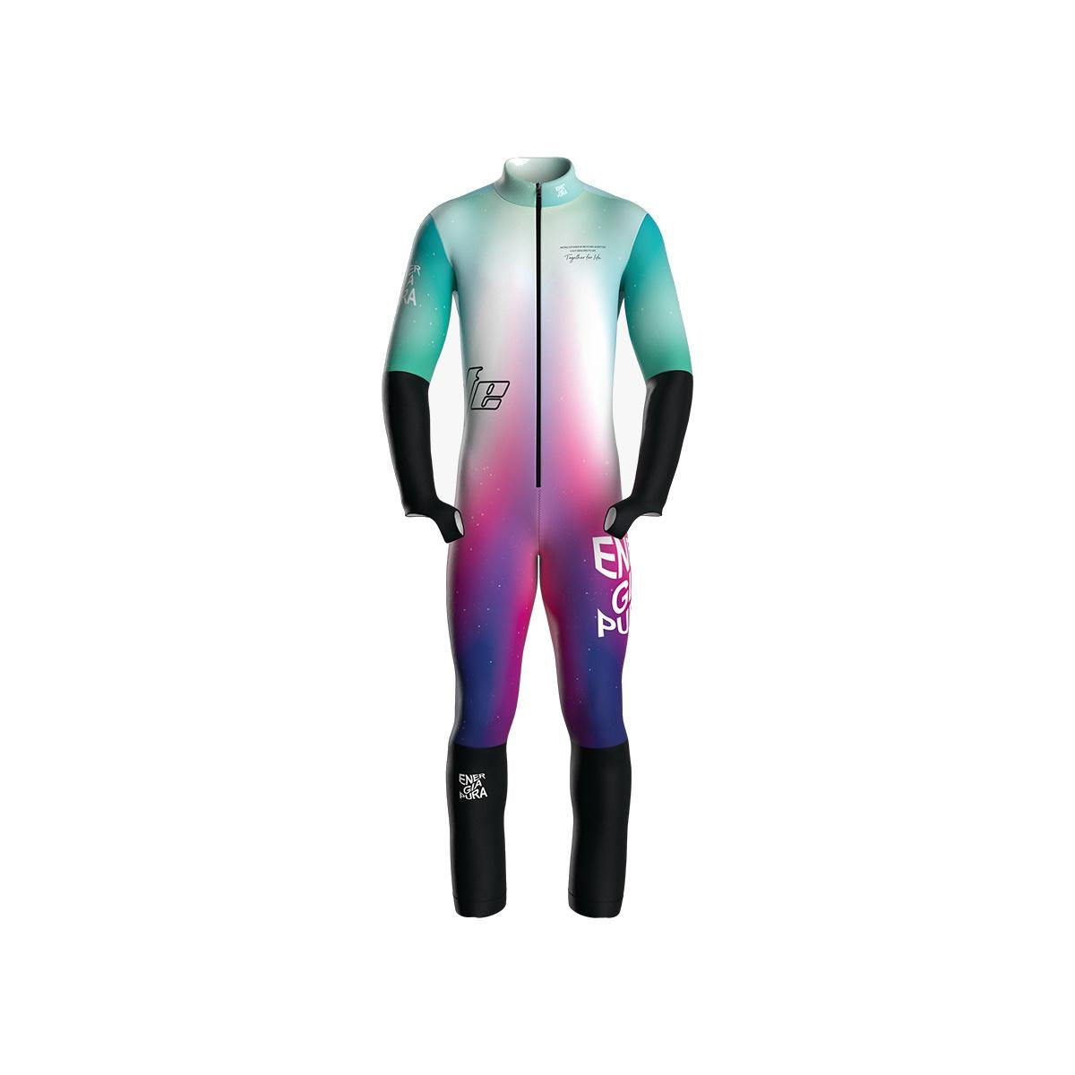 ENERGIAPURA TUTA DA GARA aurora blue  jr THERMIC TA000XTHJR YE75 