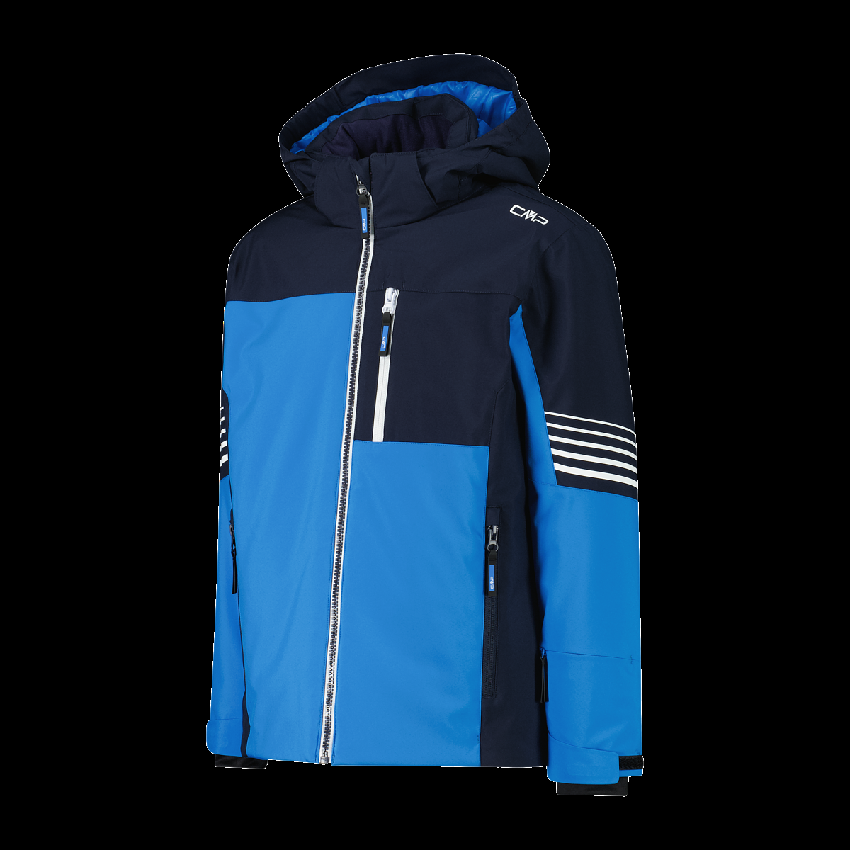 CMP Giacca da sci con cappuccio staccabile da bambino 35W0284 L573 