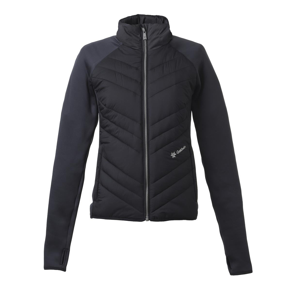 GOLDWIN GOLDWIN <BR/>W'S HYBRIB FLEECE JACKET GW50350 BK 