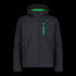 CMP Giacca da uomo in Softshell con cappuccio staccabile 3A01787N 01UU 