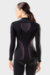 IRON-IC Maglia termica donna Super Traspirante WARM-UP - Odorless - WARM 213004 BLACK 