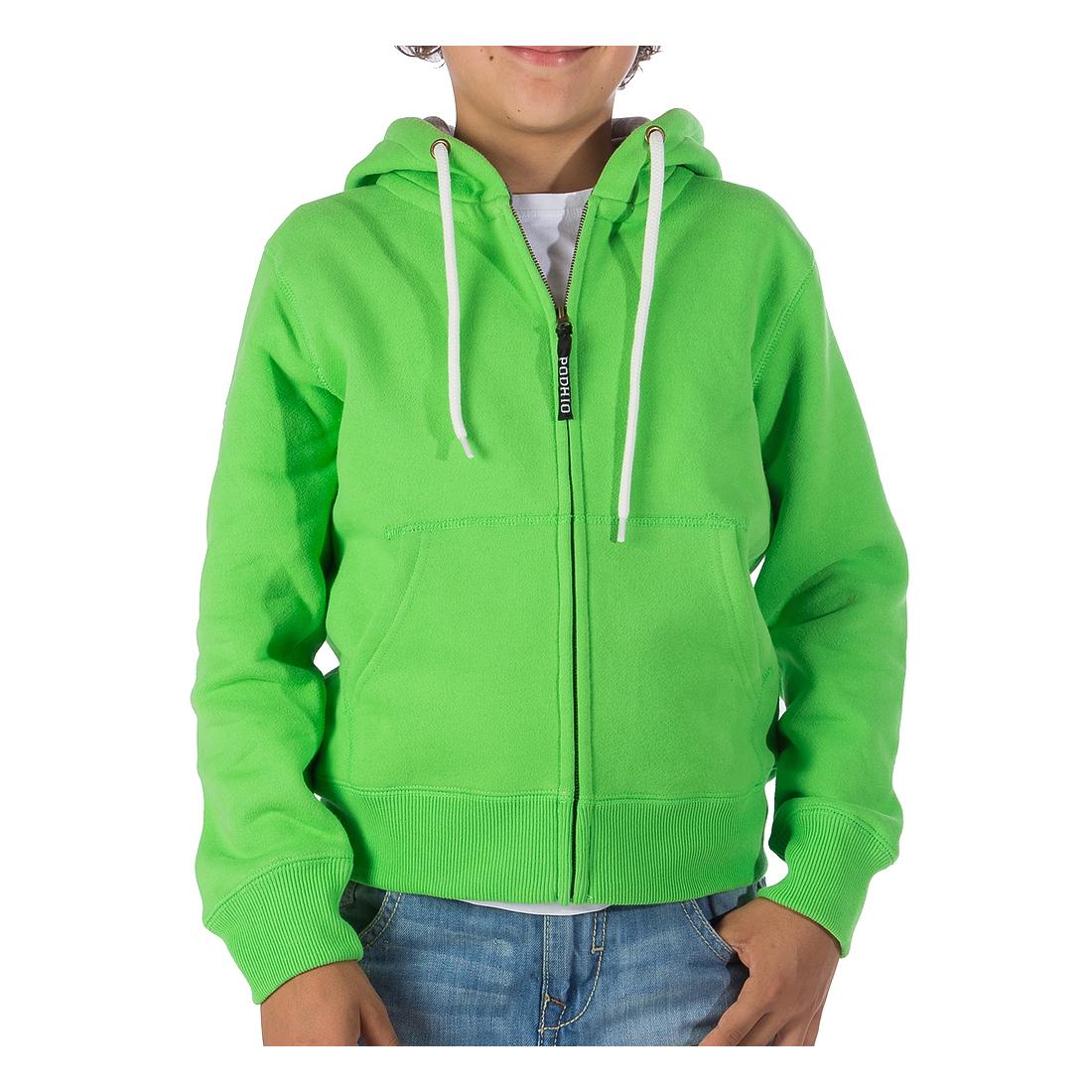 PODHIO PODHIO <BR/>FELPA AUTHENTIC 360 JUNIOR CON ZIP E CAPPUCCIO PD007 322 