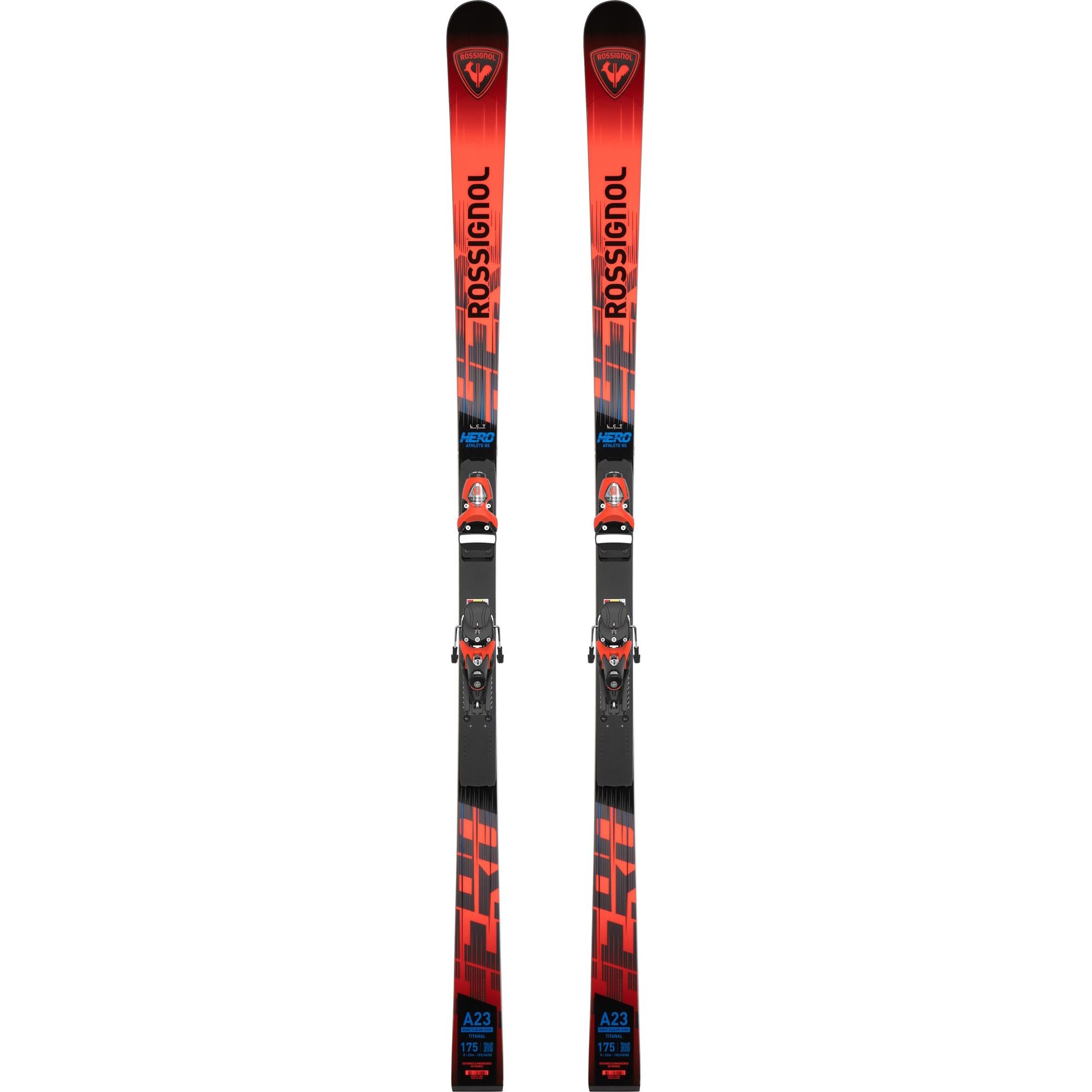 ROSSIGNOL hero athlete gs 170-182 r22  (ATTACCHI ESCLUSI) RANDP01 . 