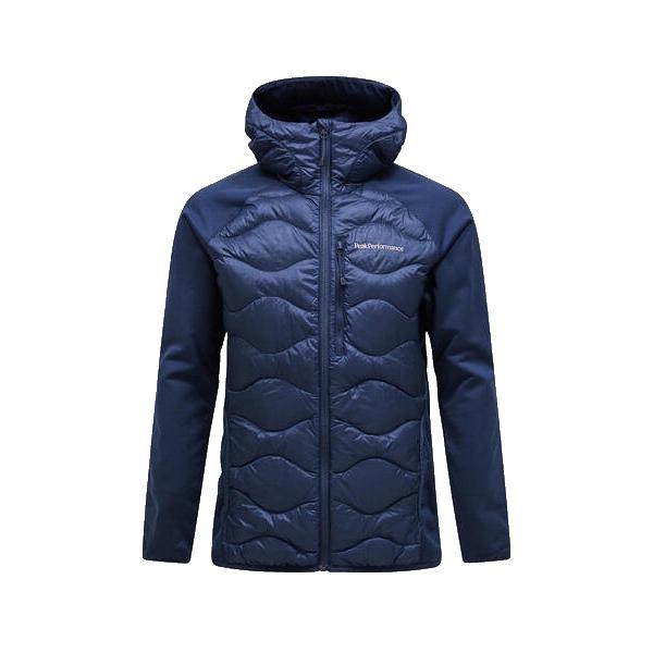 Peak Performance M Helium Down Hybrid Hood-BLUE SHADOW G79844 010 