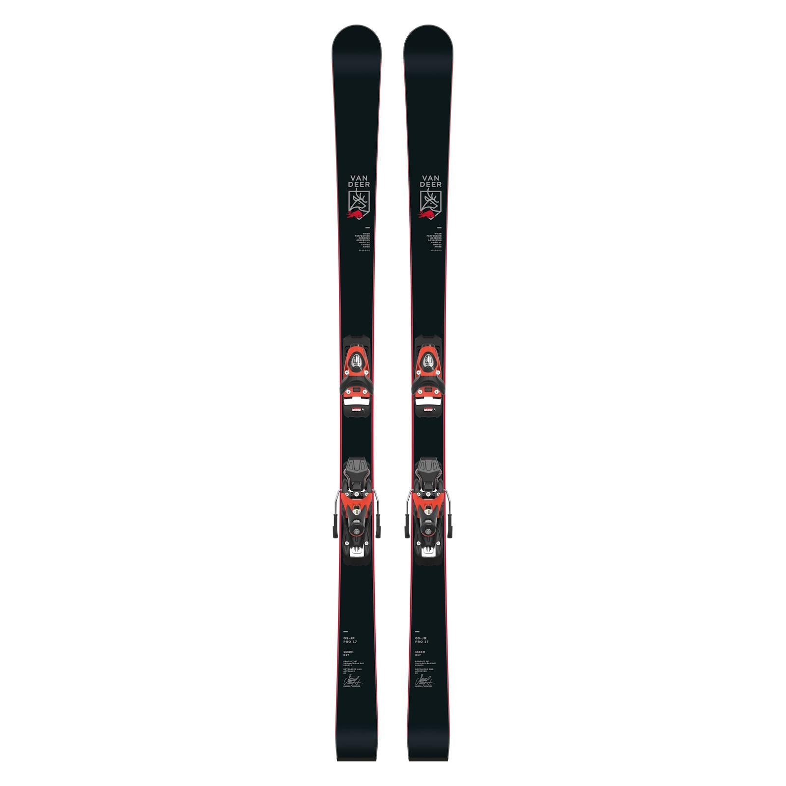 VAN DEER VAN DEER GS-JR RACE SKIS + spx 10 GS-JRPRO R21+SPX10 