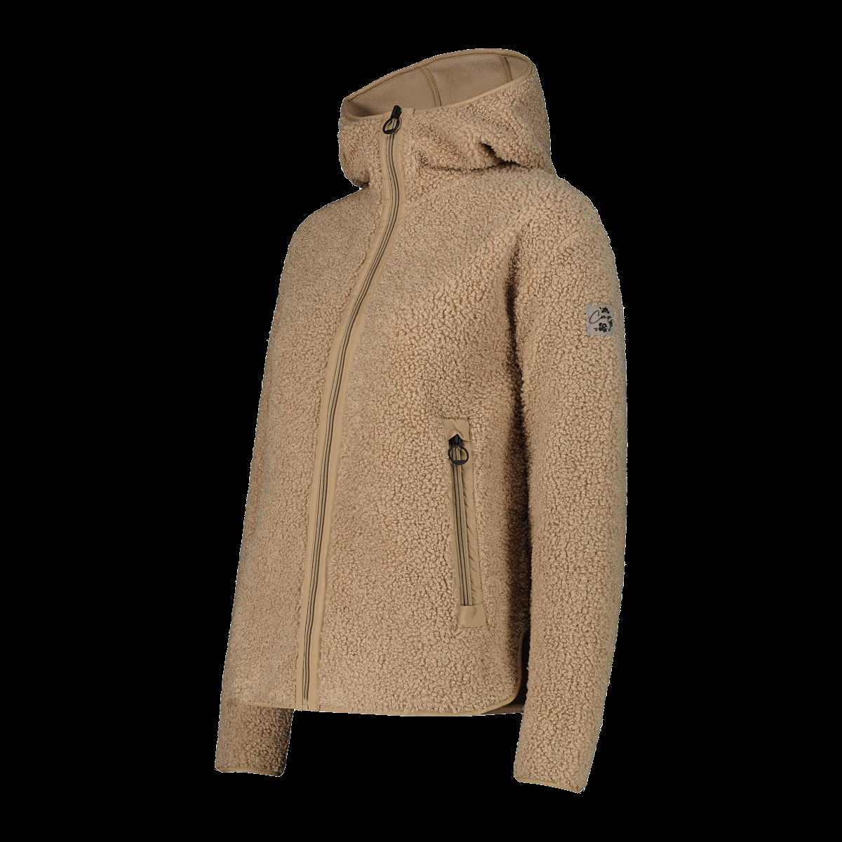 CMP Felpa in pile HighLoft in teddy da donna con cappuccio 35P3856 P405 