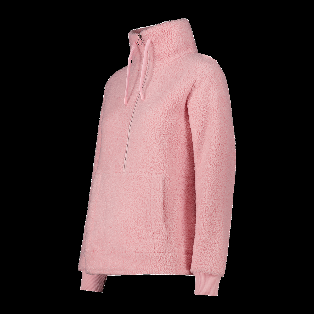 CMP Felpa mezza zip da donna in High Loft 32P3806 B309 