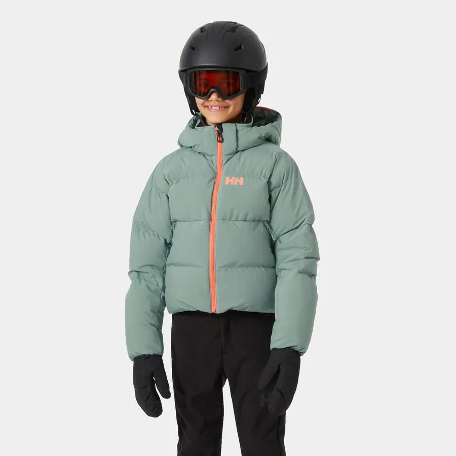 HELLY HANSEN Juniors' Nora Short Puffy Ski Jacket 41816 489 