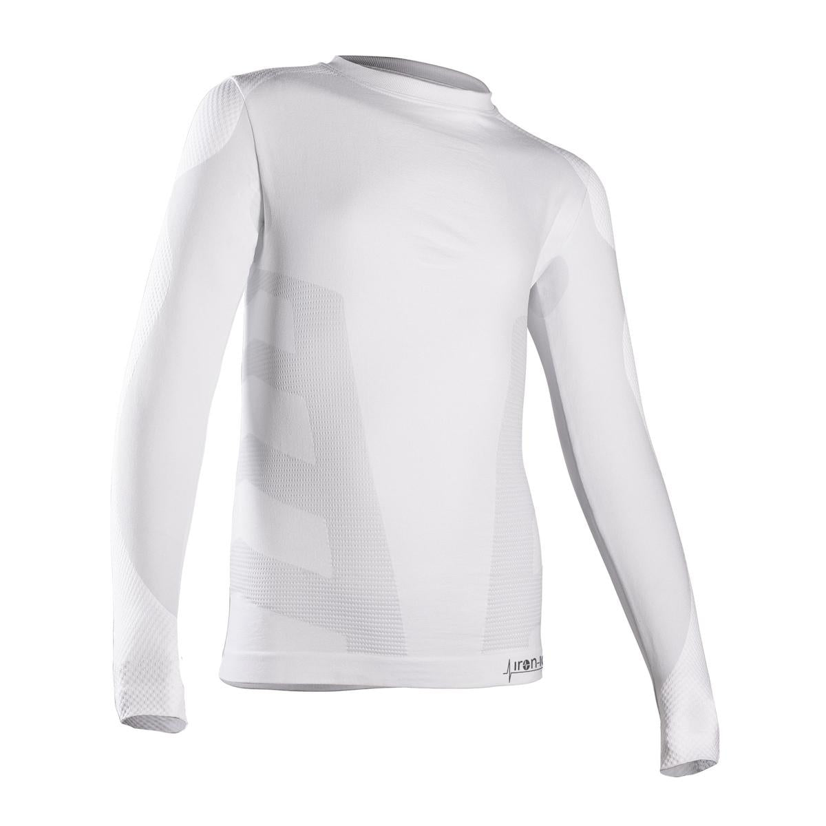 IRON-IC T-shirt manica lunga black - Junior Thermic -15° / +10° 201776 WHITE 