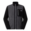 Yumiori Fleecejacke mit durchgehendem Reißverschluss für Herren