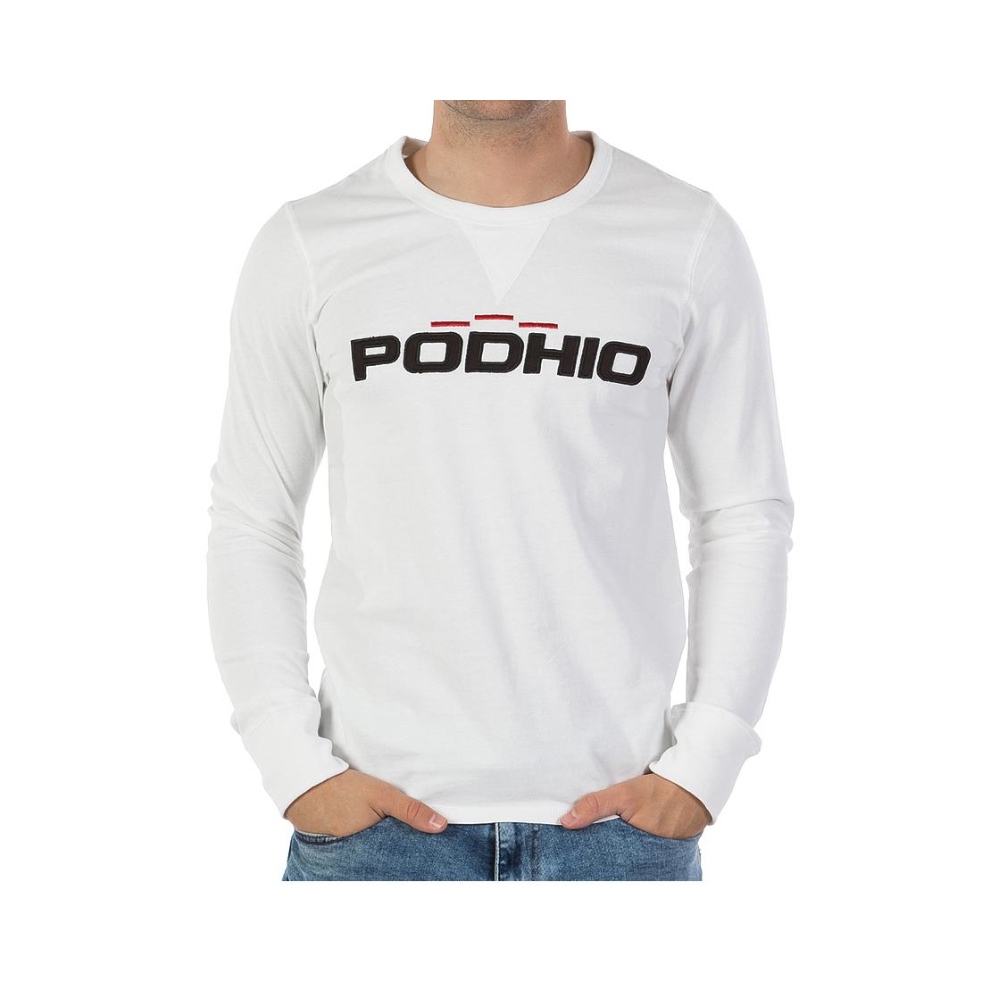 PODHIO PODHIO  <BR/>T-SHIRT MANICA LUNGA GIROCOLLO UOMO PD014 23 