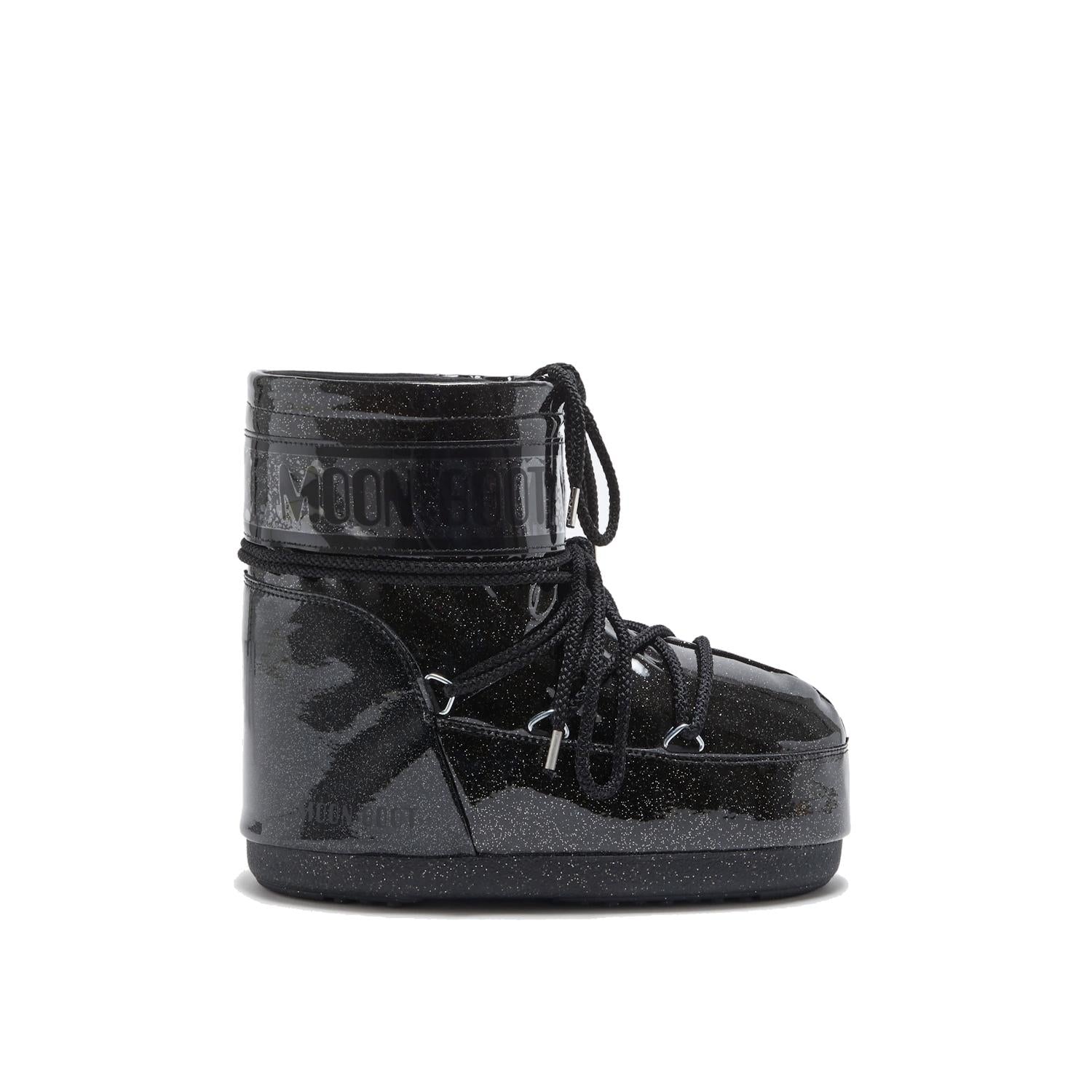 MOON BOOT icon  low glitter 1409440 N001 