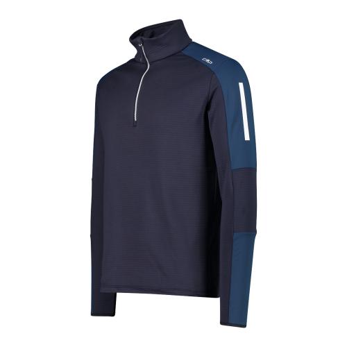 CMP CMP Lupetto Mezza zip uomo in pile Stretch Performance 31E0447 N950 