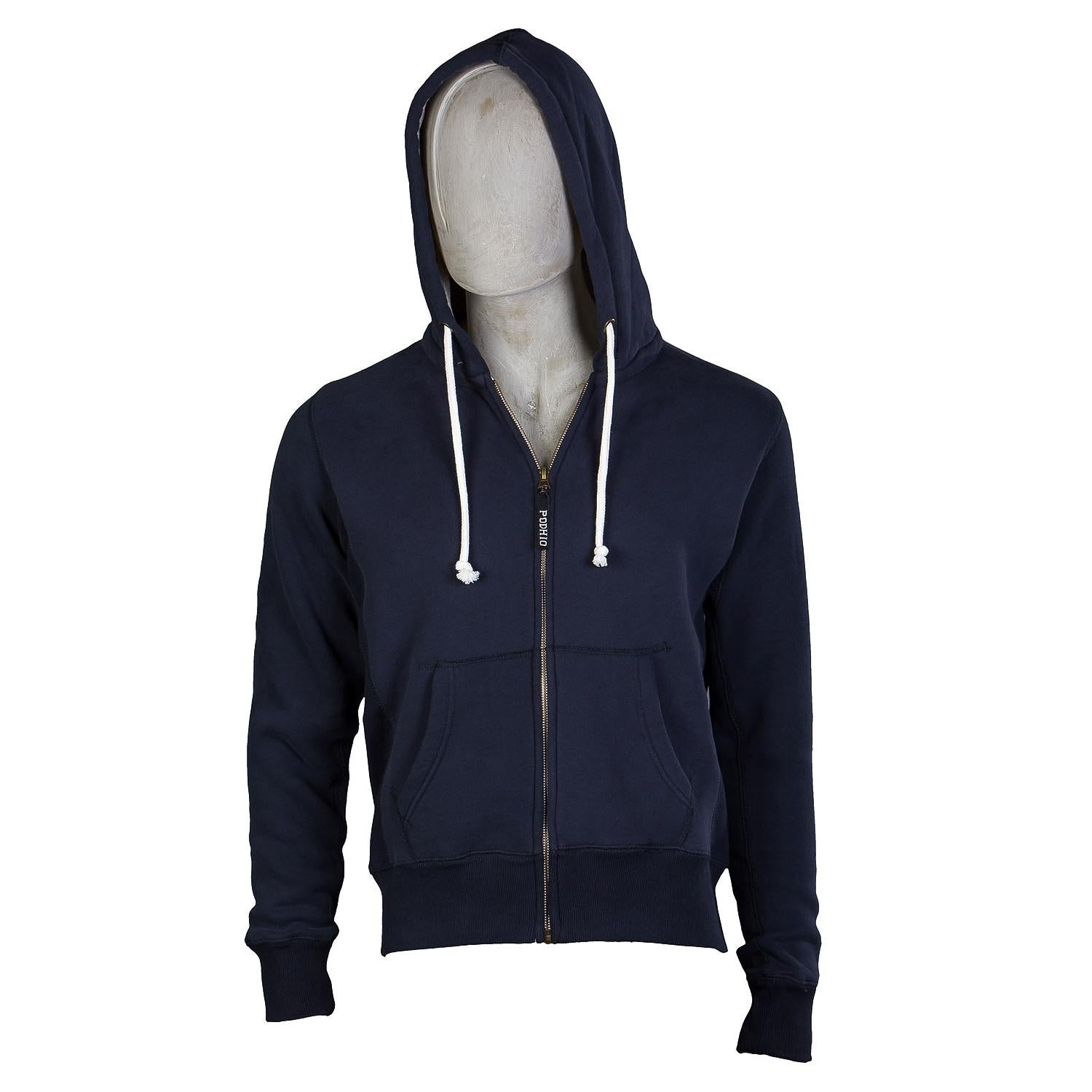 PODHIO PODHIO <BR/>FELPA AUTHENTIC 360 UOMO CON ZIP E CAPPUCCIO PD005 22 