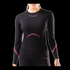 IRON-IC Maglia termica felpata donna Smear - I-Soft - ULTRA WARM 213002 BLACK 