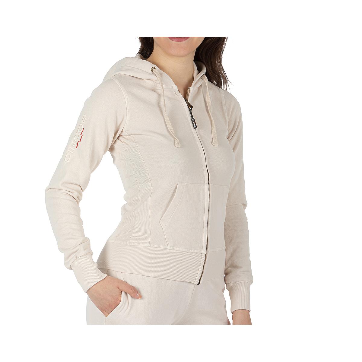 PODHIO PODHIO<BR/>FELPA FULL ZIP LIGHT 280 "TERRA" DONNA PD306C 53 
