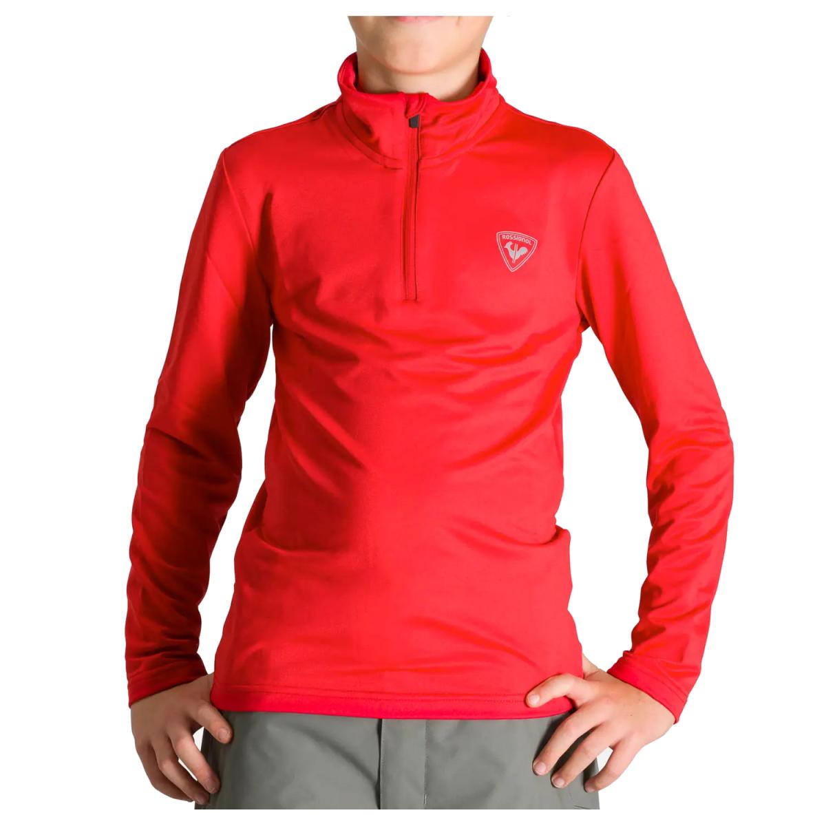 ROSSIGNOL ROSSIGNOL <BR/>pile elasticizzato con mezza zip bambino RLIYL03 301 