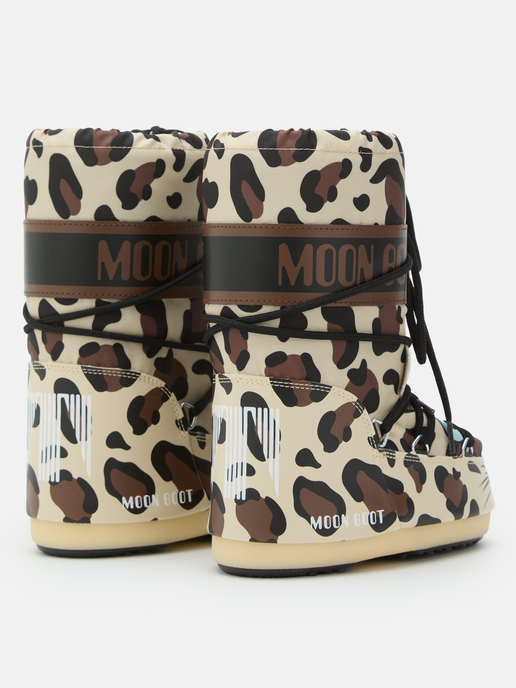 MOON BOOT ICON JUNIOR LEOPARD 3400300 V010 