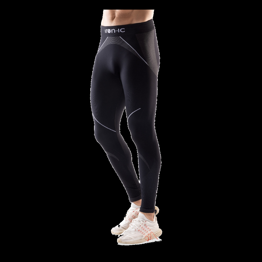 IRON-IC Leggings termico Super Traspirante WARM-UP - Odorless - WARM 600828 BLACK 