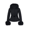 giselle ski jacket faux