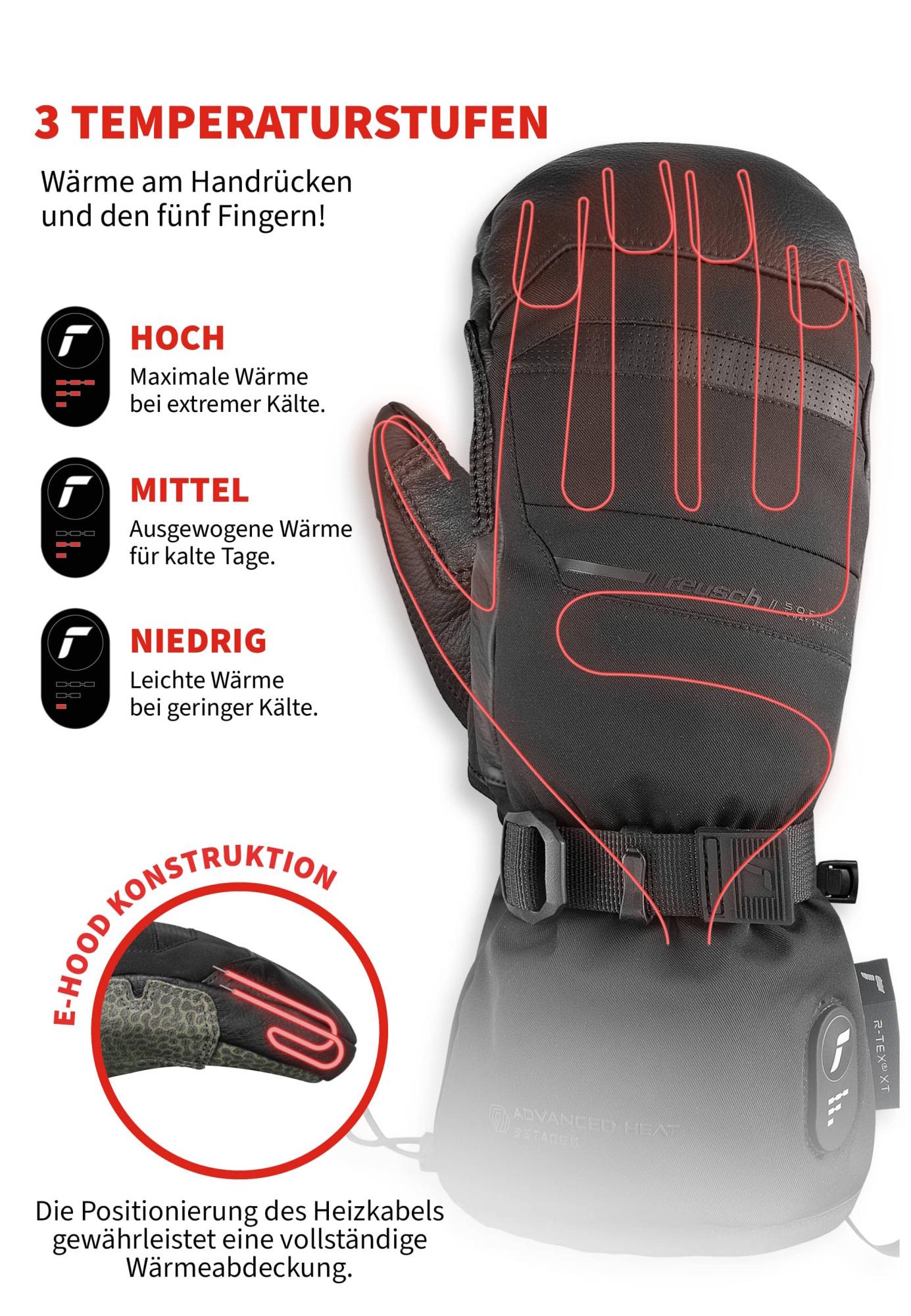 REUSCH Advanced Heat R-TEX® XT Mitten 6401597 7700 