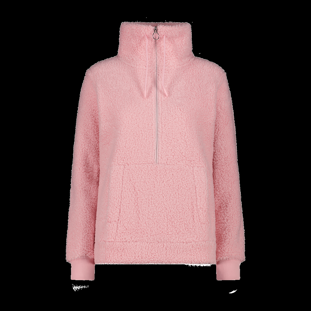 CMP Felpa mezza zip da donna in High Loft 32P3806 B309 