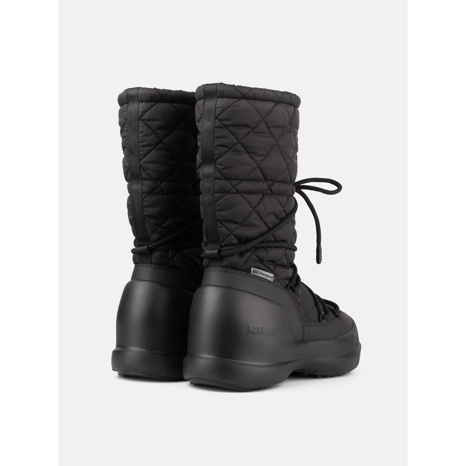 MOON BOOT mezzaluna quilted high wp 2500080 N001 