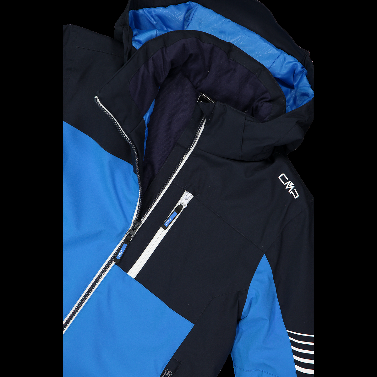 CMP Giacca da sci con cappuccio staccabile da bambino 35W0284 L573 