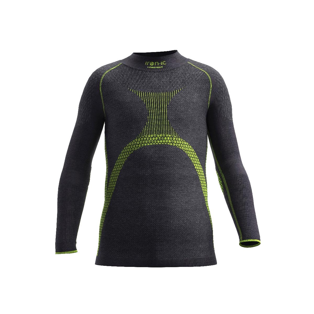 IRON-IC Cut-Resistant Certificato - Maglia termica I-Protect Junior 201984 BLACK 